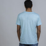 Tee-Shirt-coton-bio-flamme-Homme-bleu-ciel-2024-02-Miae