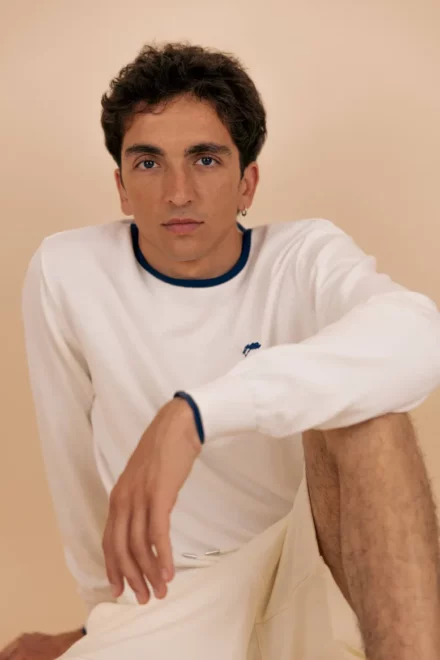 Le_Discret_Pull_Homme_Coton_bio_blanc_Miae