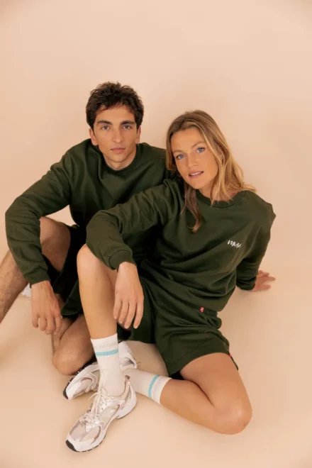 Le_Simplissime_Sweatshirt-kaki