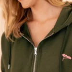 L'_incontournable_sweat_zippé_Kaki_tRose_pastel_Miae