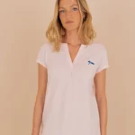 Le_Delicat_Tee-Shirt_Femme_Col-V_2024_Rose