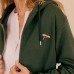 Sweat Zippé Unisexe en Coton Bio & Modal - L’Incontournable