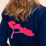 Le_Simplissime_Sweat-Shirt_Bleu_Marine_ROse_miae
