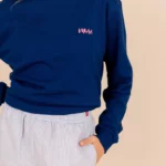 Le_Charmeur_ Short_Rayure_Bleues_Rose