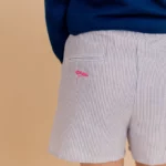 Le_Charmeur_ Short_Rayure_Bleues_Rose