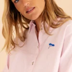 La Fraîcheur — Chemise rayée Femme Rayée en Coton Oxford.
