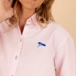 La Fraîcheur — Chemise rayée Femme Rayée en Coton Oxford.