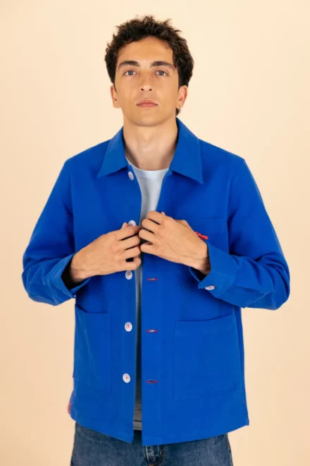 La veste de Mao — Veste Unisexe en Coton Bio