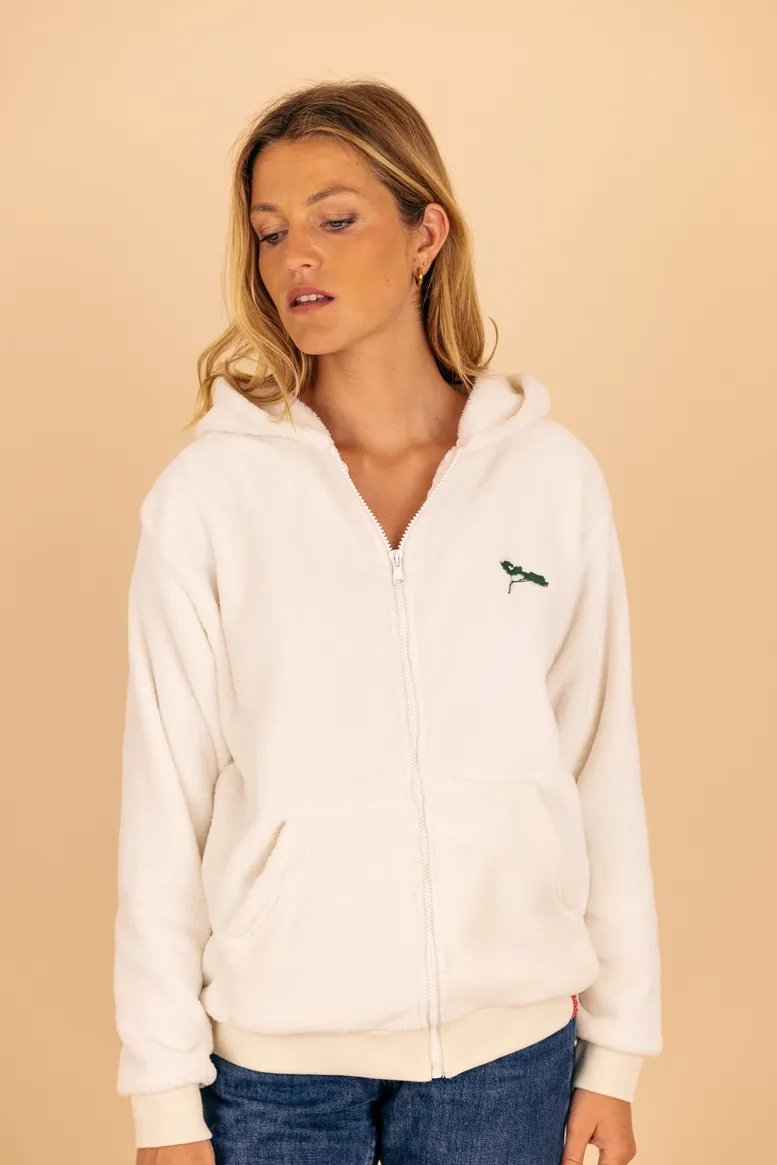 Le Coocooning nouvelle génération. Sweat Zippé en PilouPilou.