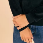 Sweat en PilouPilou, Noir . Le petit nouveau 25.