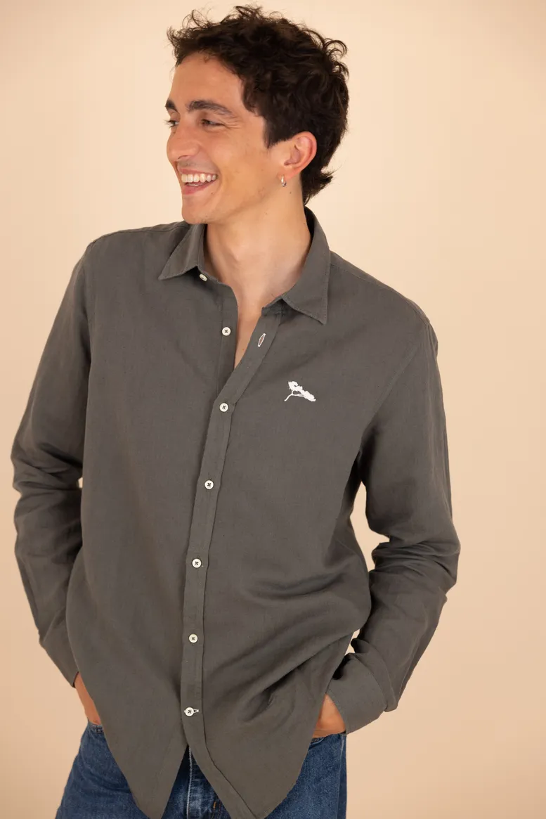 La Légère — Chemise homme en lin & coton bio.