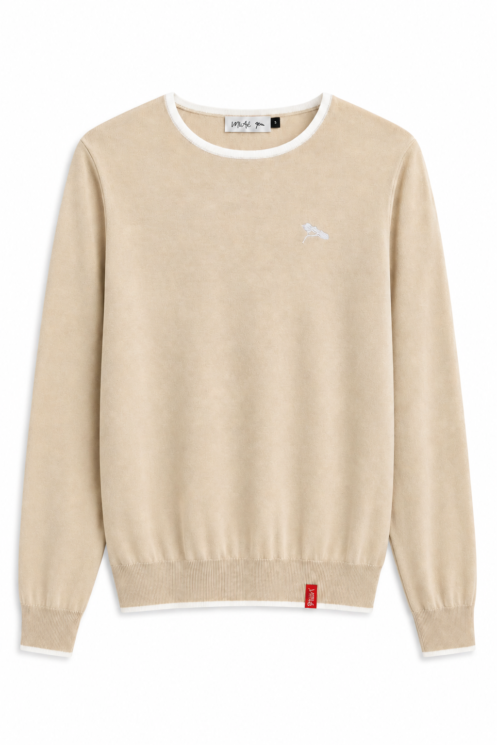 Pull Homme, Le Natsumi, Beige.