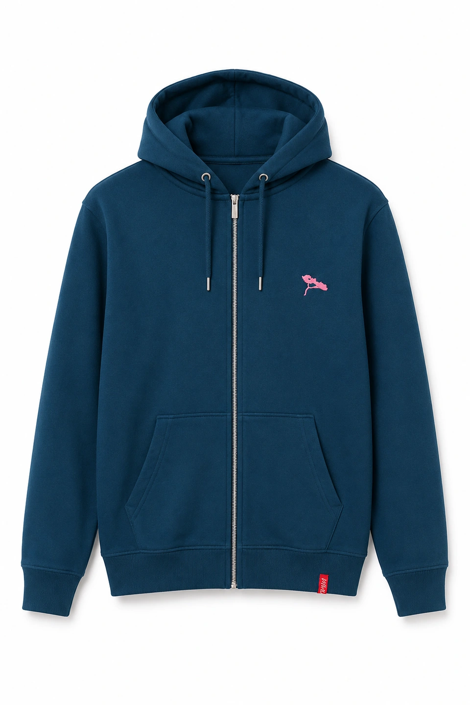 Hoodie , Le Nao, bleu pétrol.