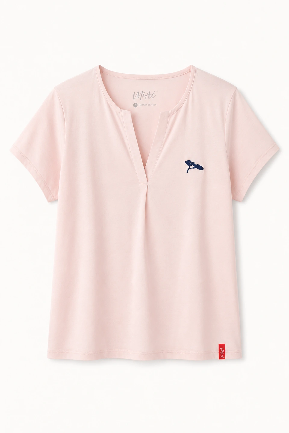 Le Délicat , T-shirt Rose.