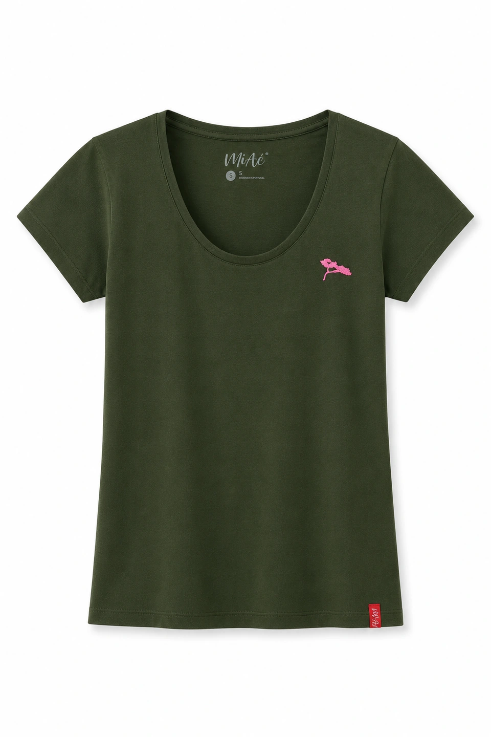 L'Épuré, T-shirt kaki.