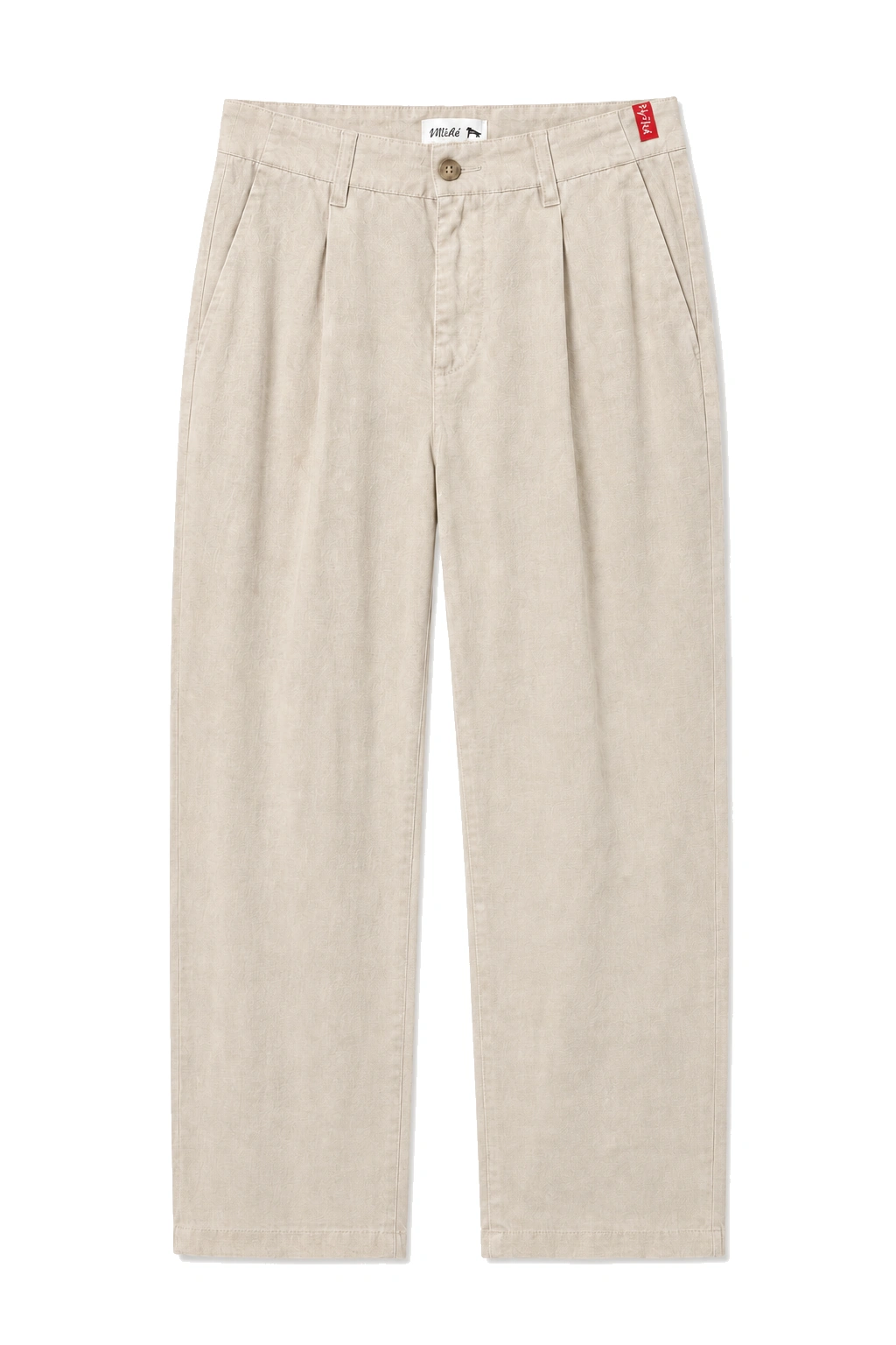 Le Zéphir, Pantalon à Pinces écru.