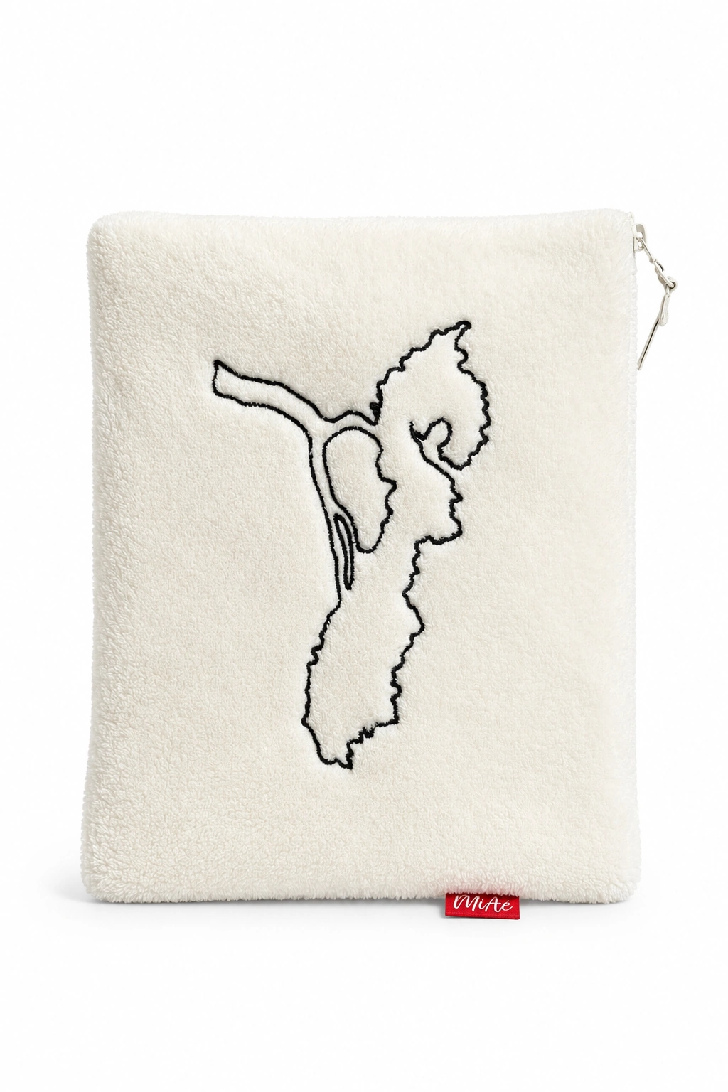 La Pochette Molly, en. Piloupilou. Noir ou brodée or.